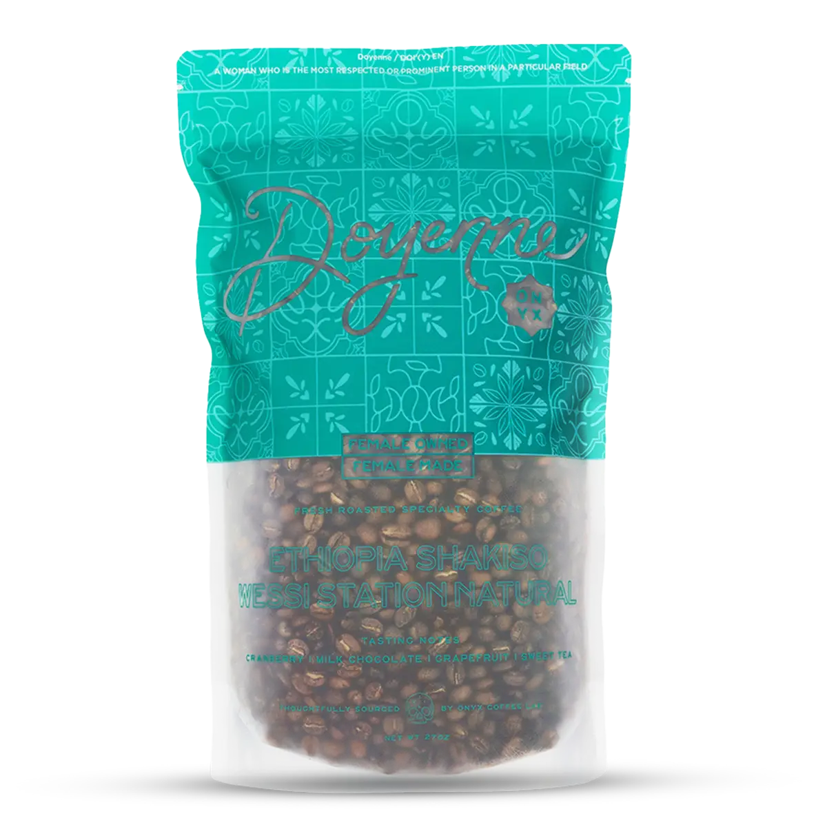 Premium Ethiopia Shakiso Wessi Station Natural Coffee Beans - Single Origin, Organic, Fresh Roasted - Perfect for Pour Over, French Press & Cold Brew at Home