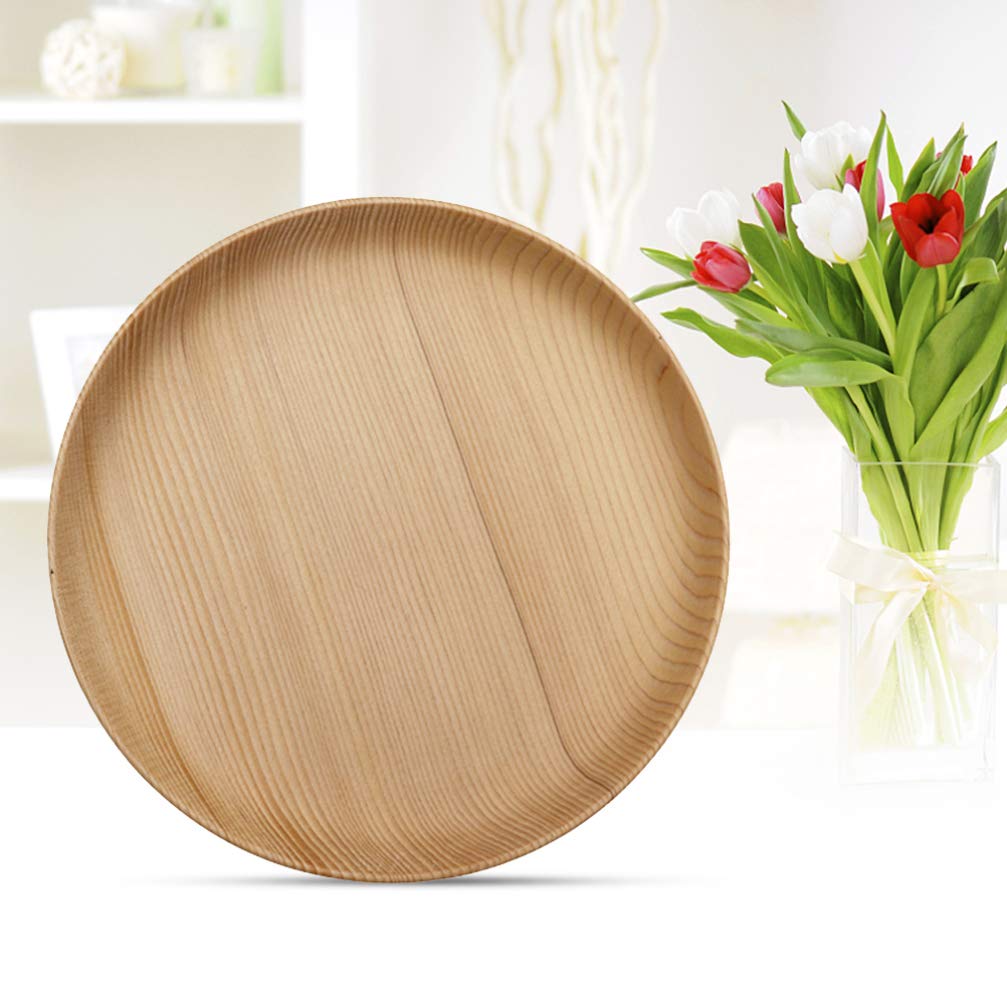 Premium 10-Inch Round Dinner Plates Set of 6 - Porcelain Dinnerware for Everyday Use & Entertaining - Microwave & Dishwasher Safe Serving Platters for Home, Restaurant & Party Use