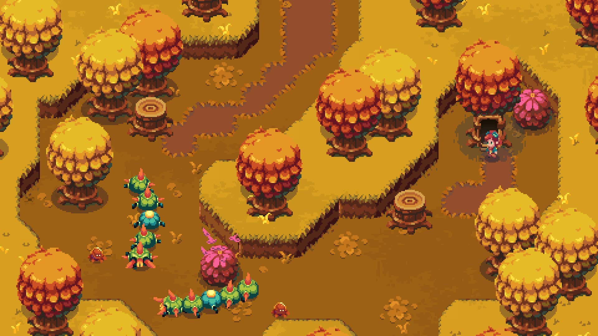 Sparklite for PS4 - Action-Adventure RPG Game with Stunning Pixel Art & Dynamic Gameplay - Perfect for Solo Gaming & Retro Enthusiasts