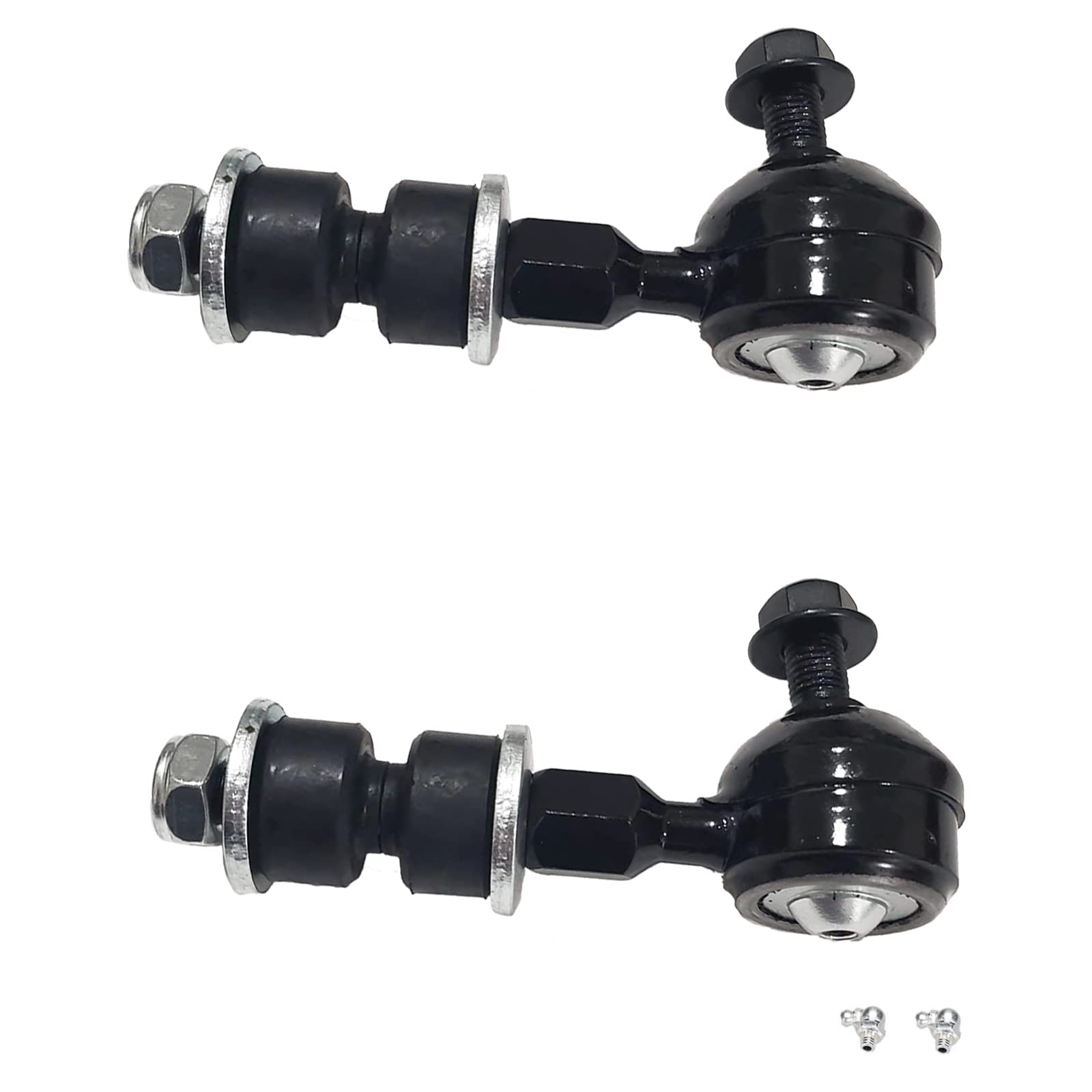 2-Piece Front Sway Bar Link K9824 - Compatible with INFINITI I30 1996-1999 & Nissan Altima 1993-2001, Maxima 1995-1999 - Heavy Duty Stabilizer Bar End Link for Improved Handling and Ride Comfort - Perfect for Suspension Repair and Smooth Driving Experience