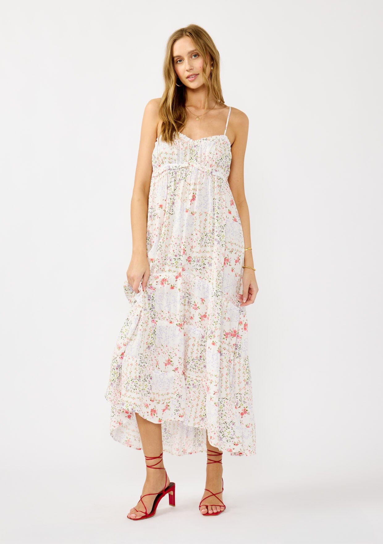 Carry Me There Maxi Dress - Flowy Summer Beach Dress for Women, Boho Chic Long Dress with Pockets | Perfect for Vacations, Weddings & Outdoor Events