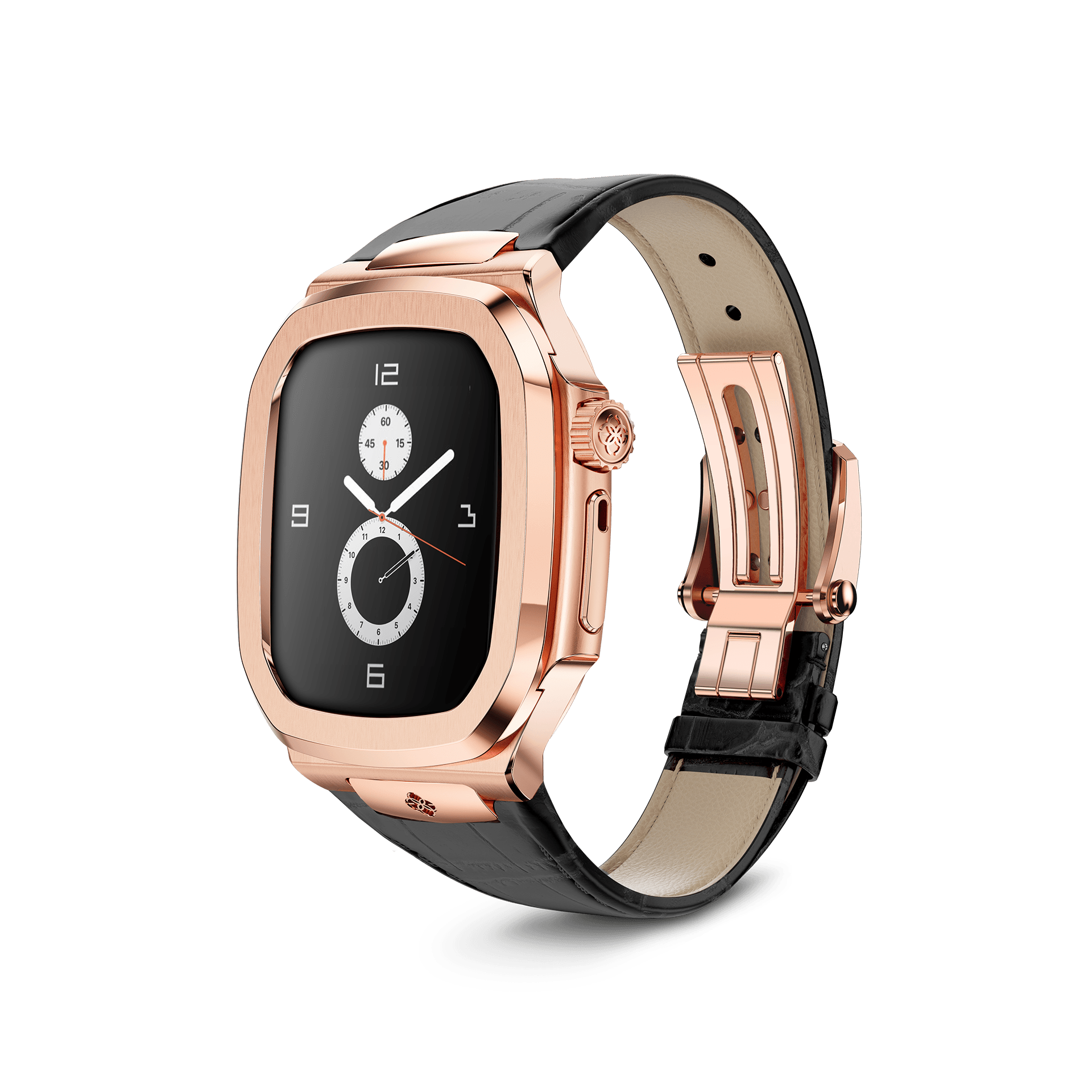 Apple Watch Case ROL45 - Rose Gold Protective Cover for Women & Men, Durable & Slim Fit for Daily Wear, Workout & Outdoor Activities