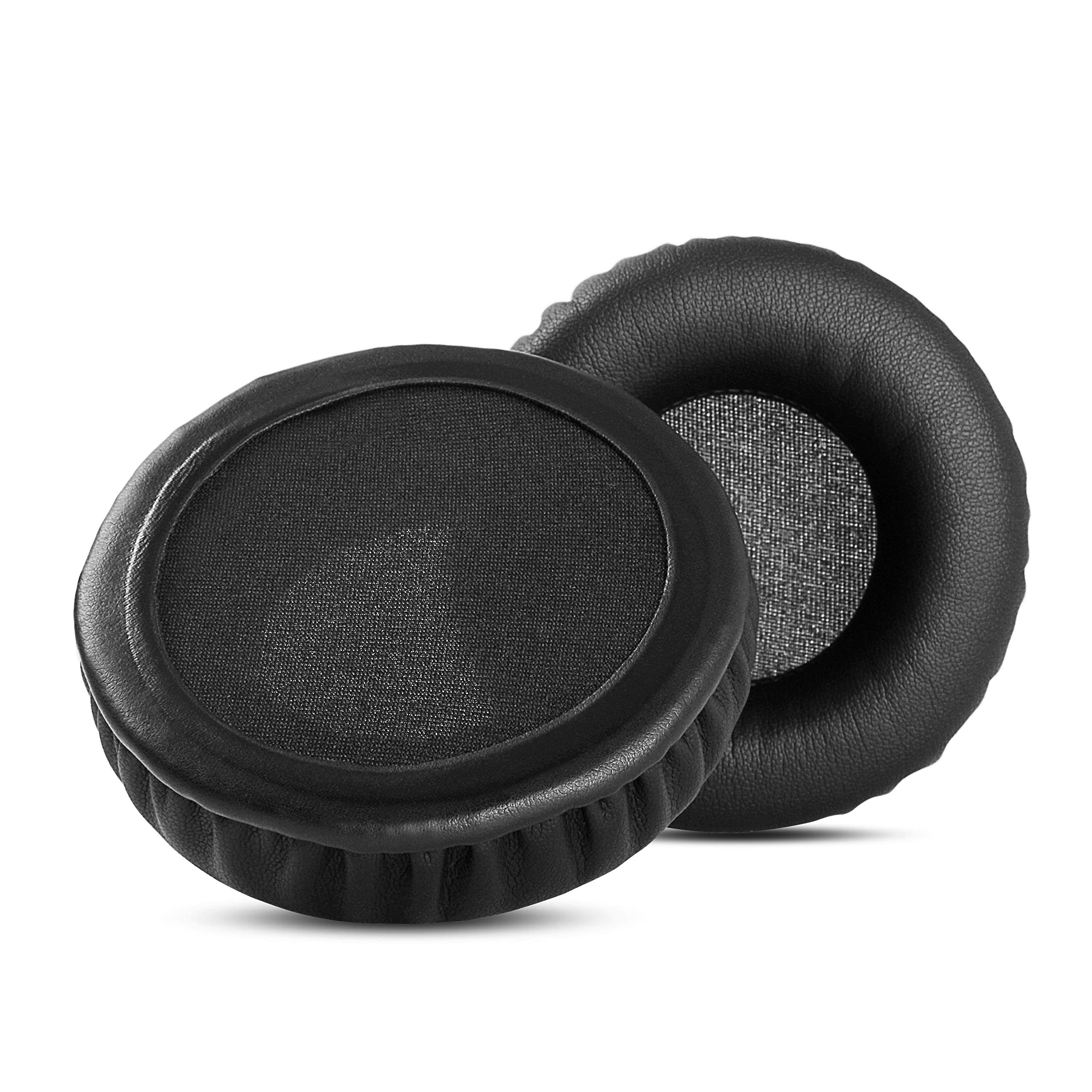 YXMIWQYA Replacement Ear Pads for Monster N-Tune Ntune HD Headphones - Soft Foam Cushion Earpads, Comfortable Headset Ear Covers (Black) - Perfect for Gaming, Music & Long Listening Sessions