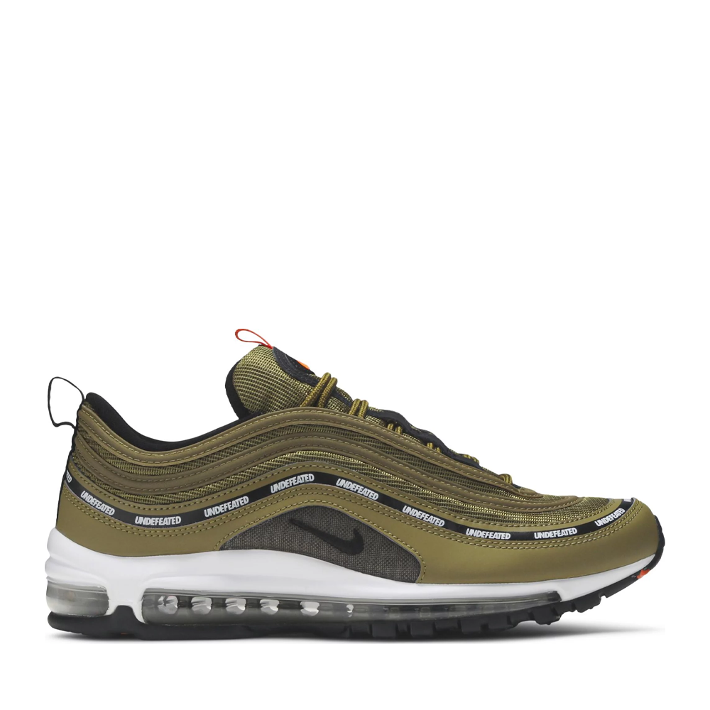 Nike x Undefeated Air Max 97 Sneakers - Militia Green Colorway - New Release - Perfect for Streetwear & Casual Fashion