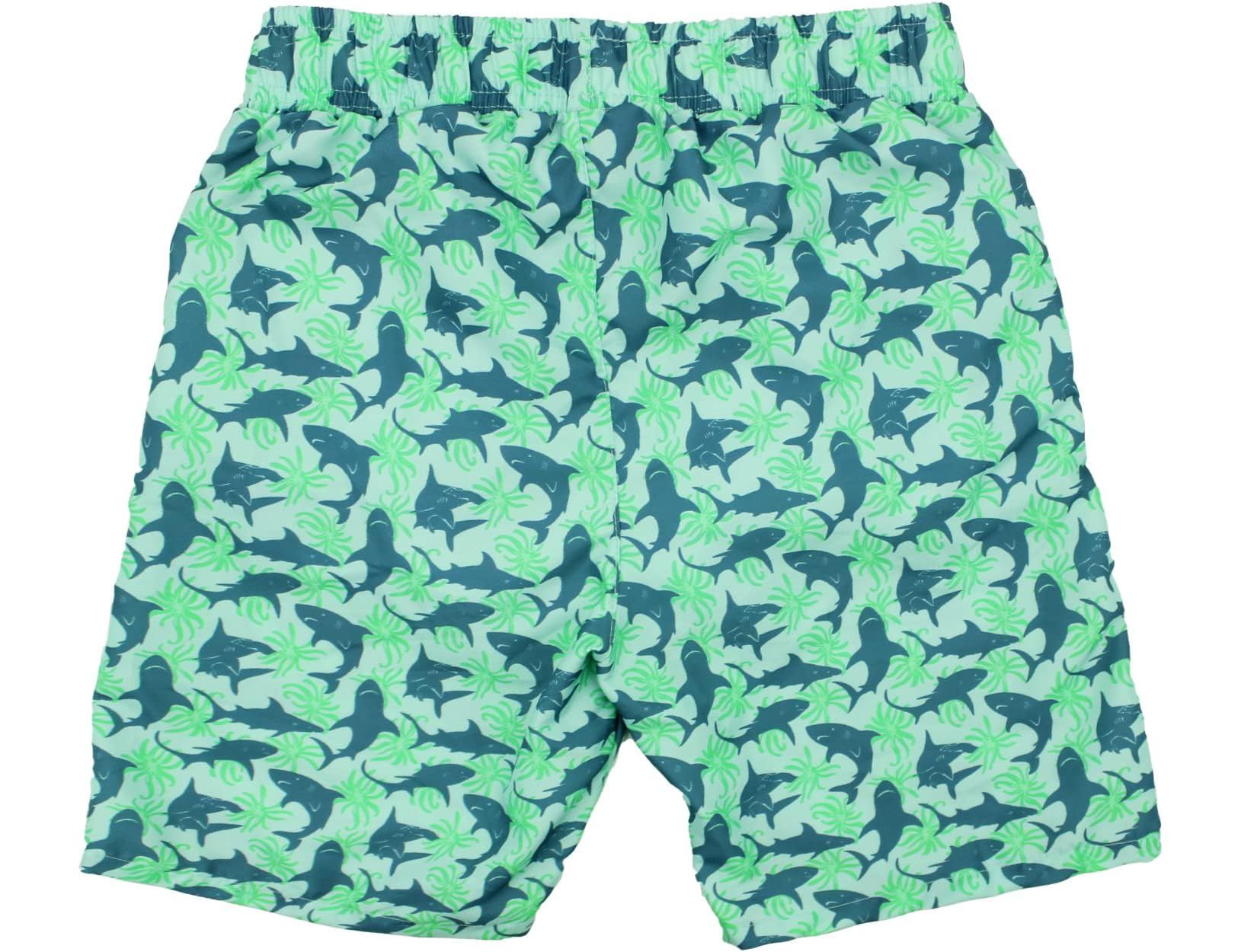 **Quick Dry Boys Swim Trunks with Mesh Lining - Comfortable Beach Board Shorts for Kids & Toddlers - Perfect for Swimming, Surfing, and Summer Play**