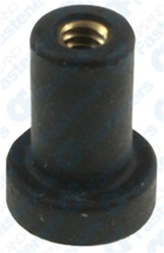 25 Pack #10-24 Rubber Well Nuts - 0.767