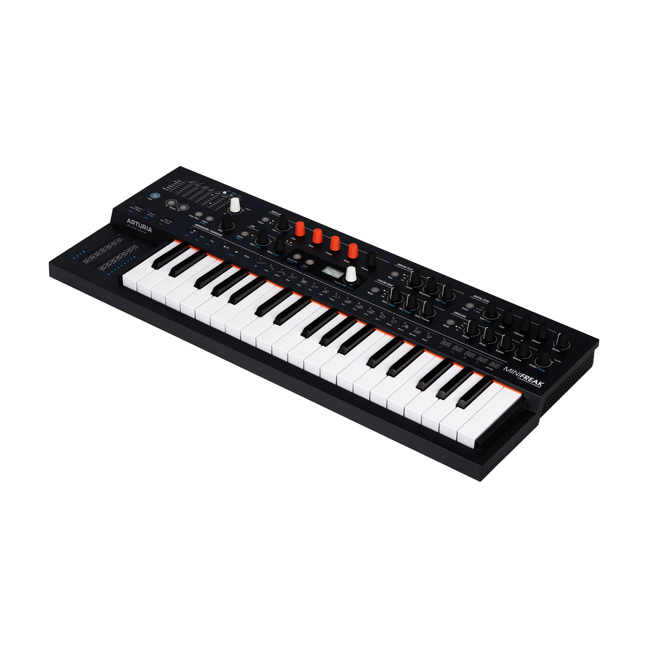 Arturia MiniFreak 37-Key Hybrid Synthesizer - Digital & Analog Keyboard for Music Production, Live Performance & Studio Recording