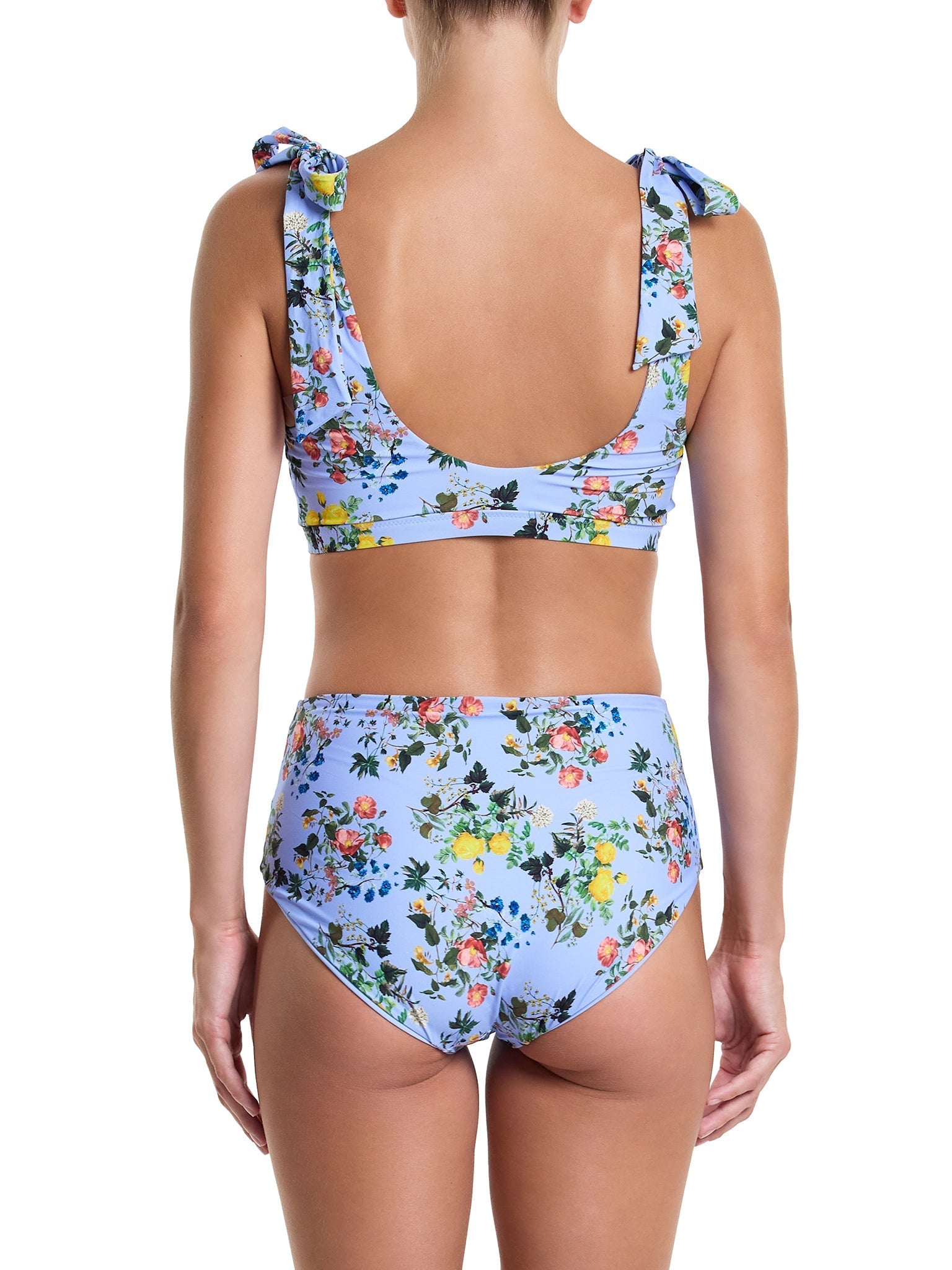French Brief Swimsuit Bottom - High Waist Bikini Bottoms for Women, Comfortable Swimwear for Beach, Pool & Vacation
