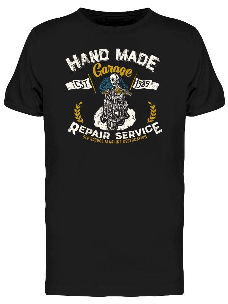 Handmade Men's T-Shirt with Repair Service - Premium Quality Cotton Tee for Casual Wear, Workout & Everyday Comfort