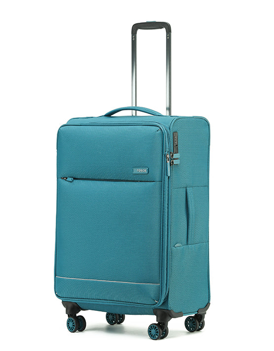 Tosca SO LITE New AIR5055 67cm Medium Spinner Luggage - Lightweight Teal Carry-On Suitcase for Travel, Business Trips & Weekend Getaways