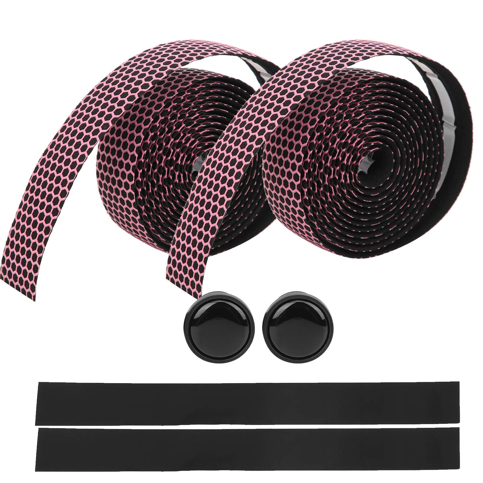 EVTSCAN Anti-Slip Handlebar Tape for Mountain Bikes - Premium Bicycle Grip Wrap with 2 Bar End Plugs - Perfect for Road Cycling, Commuting & Off-Road Adventures