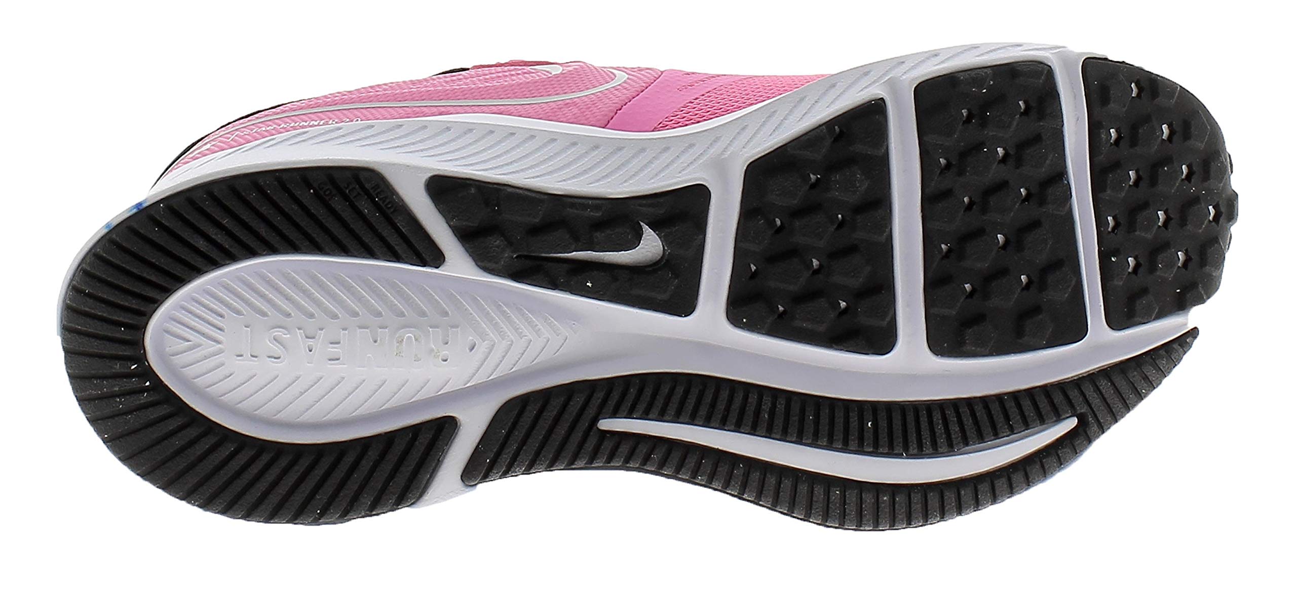 Nike Kids Star Runner 2 Sneakers - Pink Glow/Photon Dust/Black/White - Size 11.5 Little Kid (M) | Lightweight Running Shoes for Boys & Girls | Perfect for School, Play & Sports Activities