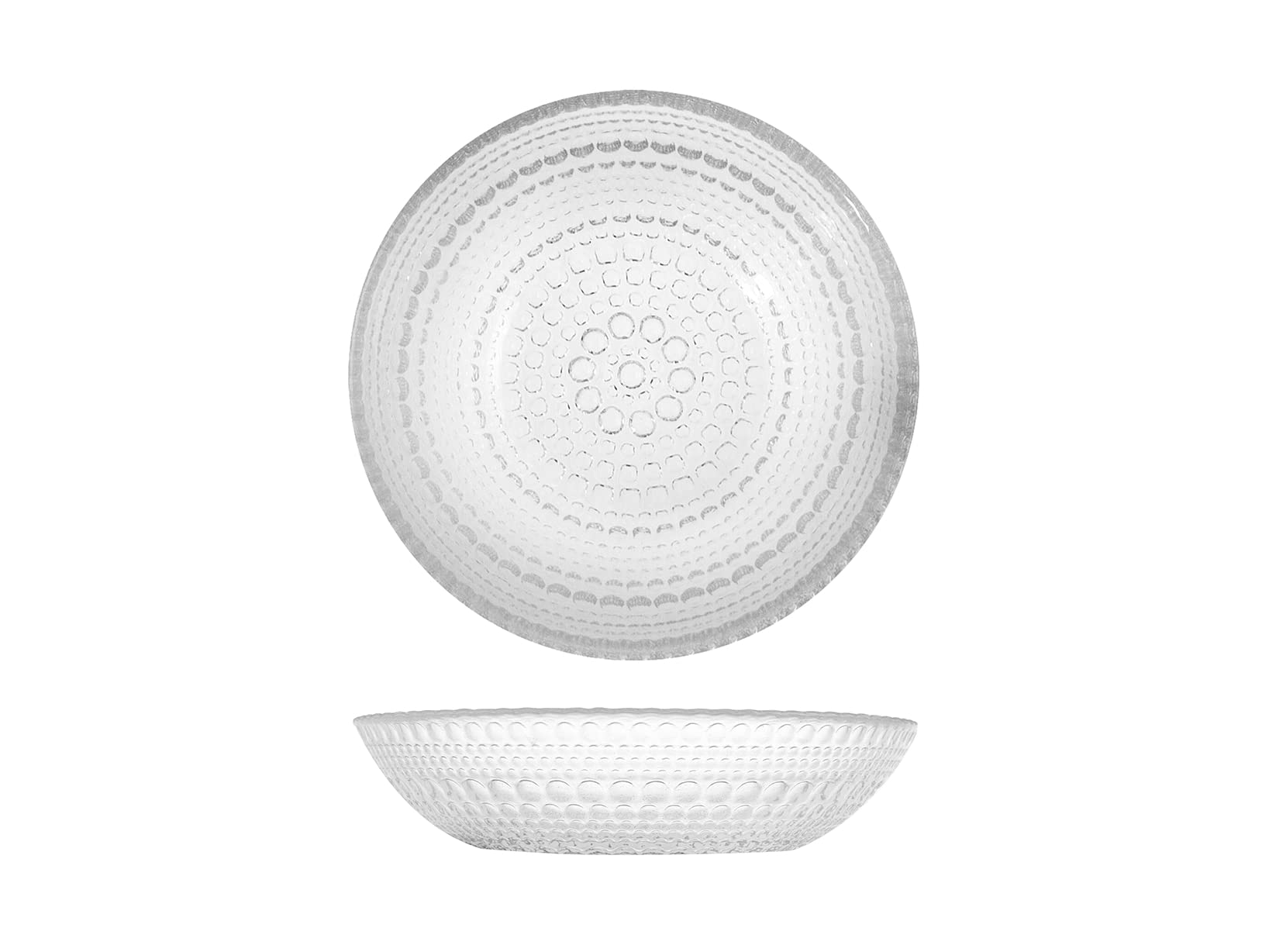 H&H Venere 10.5 Inch Porcelain Dinner Plates Set of 6 - Elegant White Ceramic Plates for Formal Dining, Restaurants & Home Entertaining