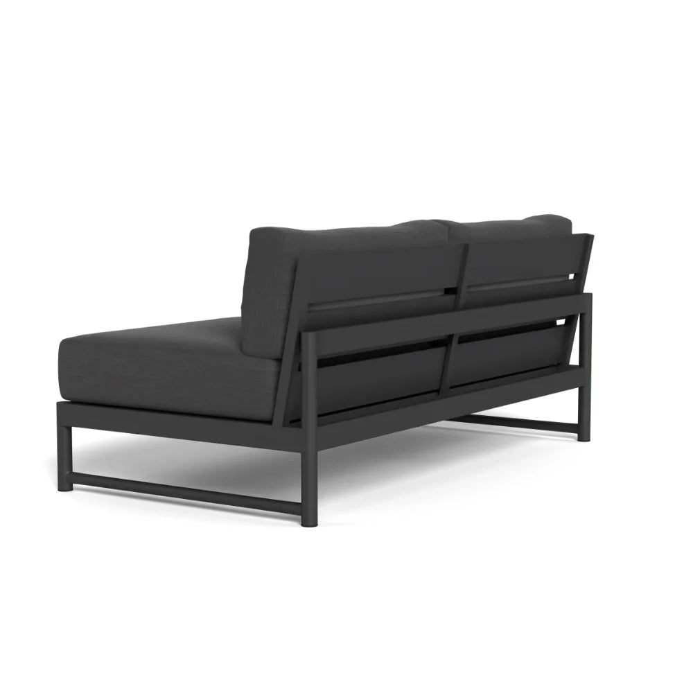 Breeze XL Outdoor 2-Seat Armless Sofa - Waterproof Patio Furniture for Garden, Poolside & Balcony Relaxation