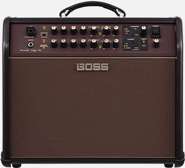 Boss Acoustic Singer Pro 120W 1x8 Acoustic Guitar Combo Amplifier - Professional Portable PA System for Live Performances, Studio Recording & Home Practice