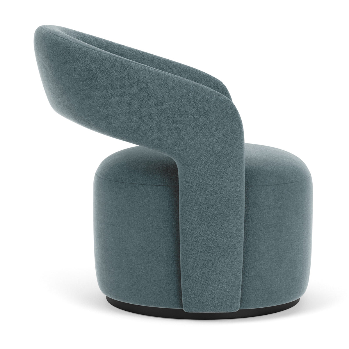 Stylish Judi Fabric Swivel Armchair - Modern Upholstered Accent Chair with 360° Rotation for Living Room, Bedroom or Office - Comfortable Lounge Seating for Home Decor