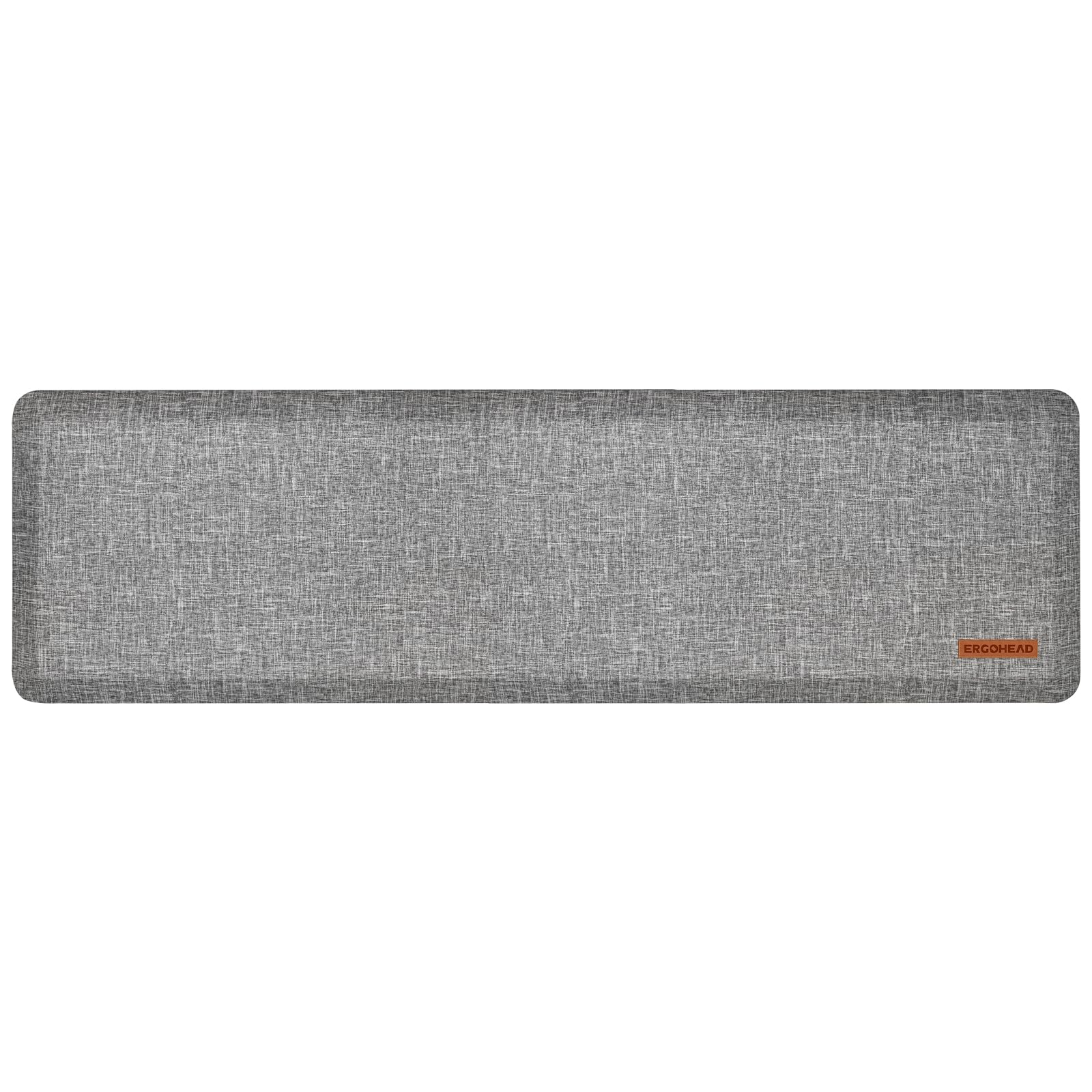 Anti-Slip 3/4 Inch Thick Anti-Fatigue Kitchen Floor Mat - Ergonomic Comfort Standing Mat for Home, Office & Garage - Waterproof Kitchen Runner (24x70 Inches, Light Gray) | Perfect for Cooking, Dishwashing & Long Standing Work