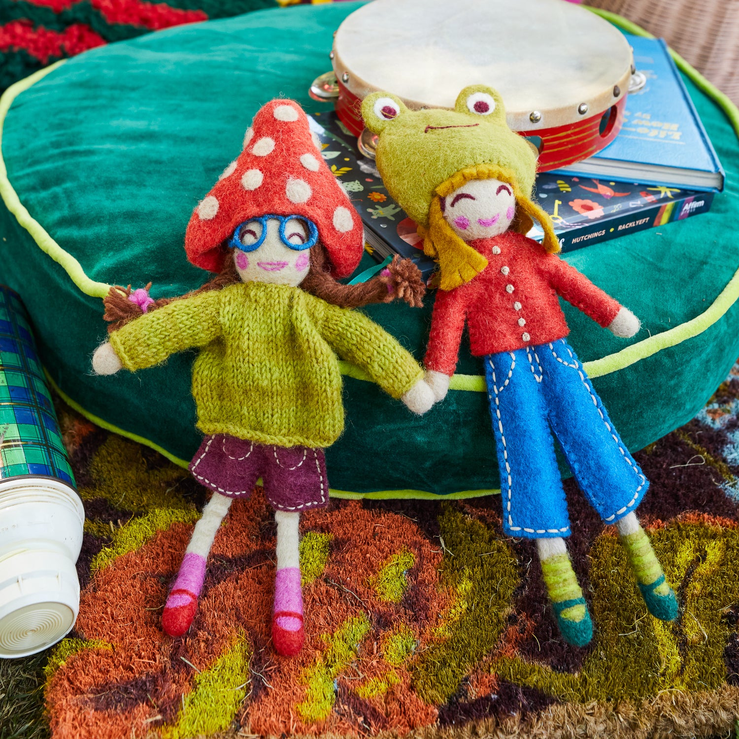 Lucie Felt Doll - Handmade Soft Plush Toy for Kids | Perfect for Nursery Decor, Birthday Gifts & Collectibles | Safe & Cuddly Playtime Companion