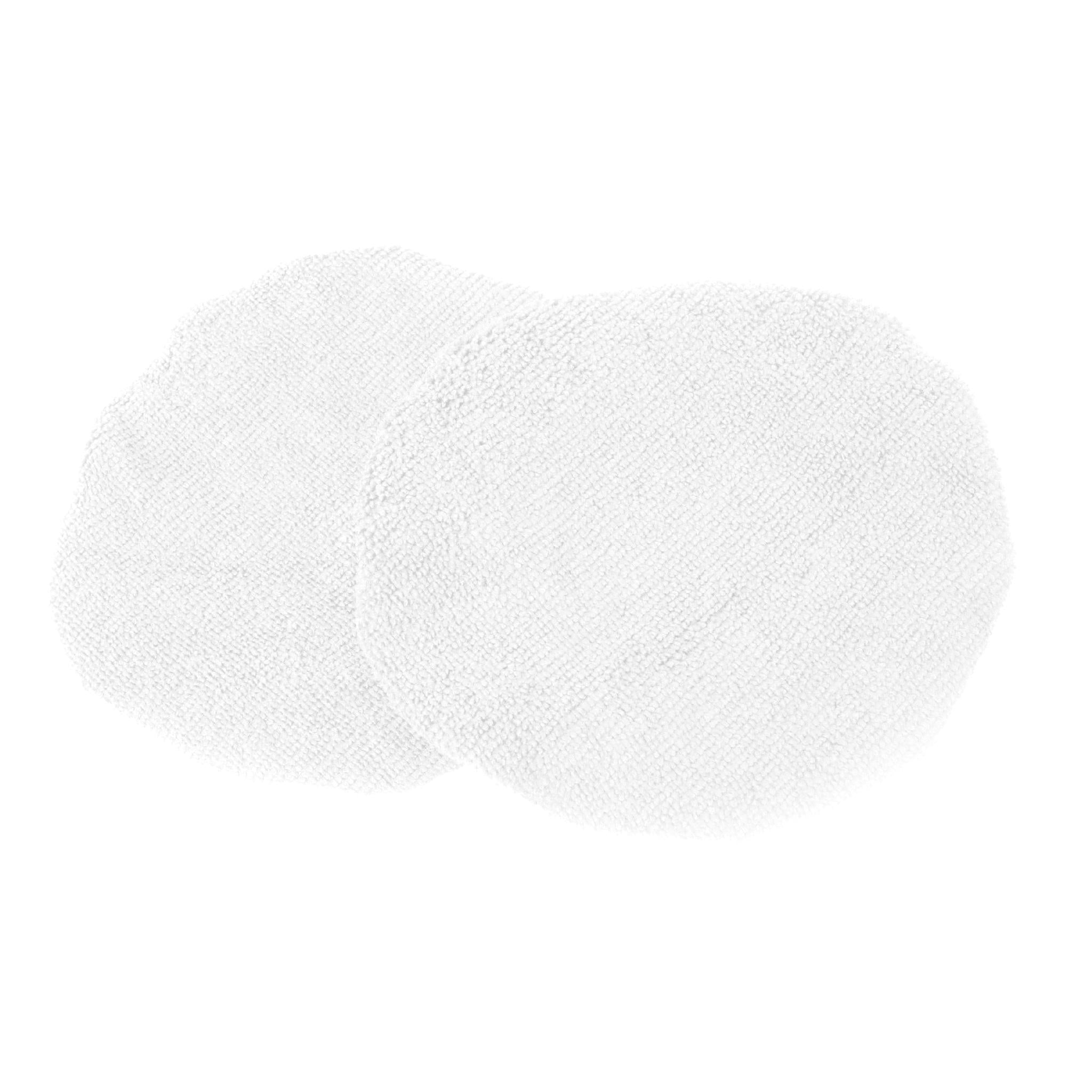 WEN 7 Inch Microfiber Polishing Bonnets (2 Pack) - Premium Car Detailing Pads for Buffing & Waxing - Perfect for Auto, Boat & RV Polishing
