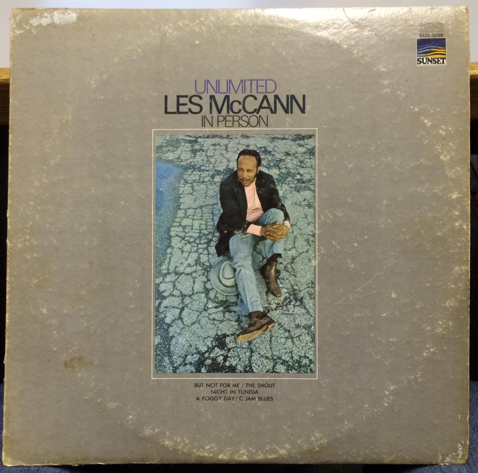 Les McCann Unlimited In Person Vinyl Record - Limited Edition Jazz LP for Collectors & Audiophiles - Perfect for Home Listening, Gifts & Music Enthusiasts