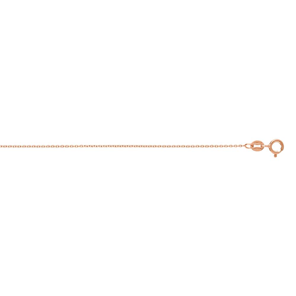 14K Gold 0.97mm Oval Cable Chain Necklace - Dainty & Elegant Jewelry for Women, Perfect for Layering, Gifts & Everyday Wear