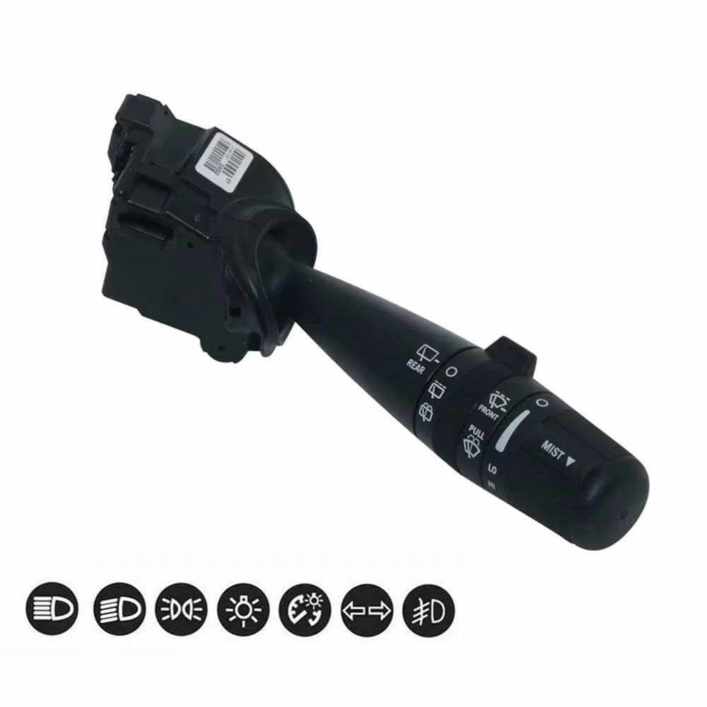 68015101AG Turn Signal Headlight Fog Lights Switch - Compatible with Dodge Chrysler Jeep - Perfect for Off-Roading & Night Driving