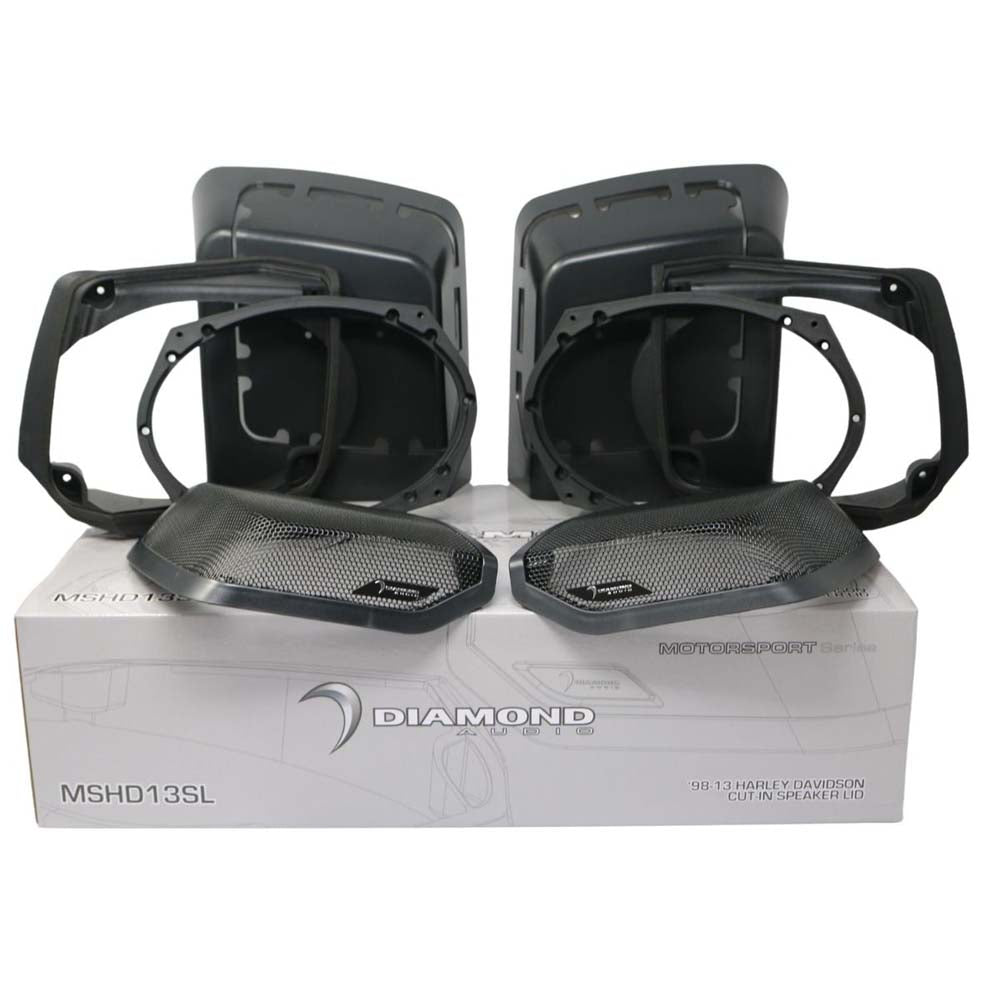 Diamond Audio MS692CX2LK13 Motorcycle Speaker Kit - Compatible with 1998-2013 Harley Davidson Models - High Performance MS692CX2 Audio System for Road Trips & Cruising
