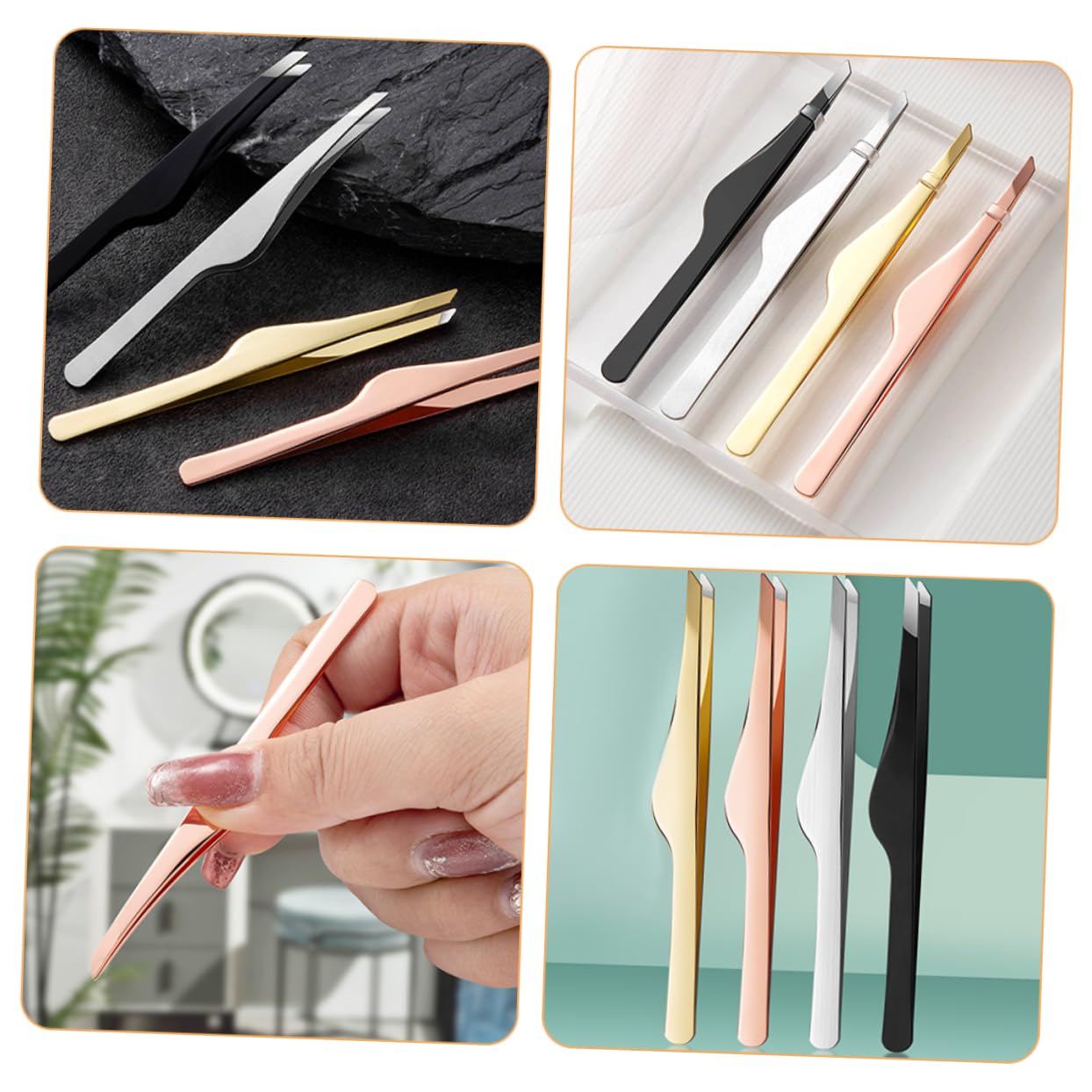 Professional Eyelash Extension Tool Kit - Stainless Steel Tweezers & Beauty Accessories for Salon & Home Use | Perfect for Lash Artists & DIY Enthusiasts