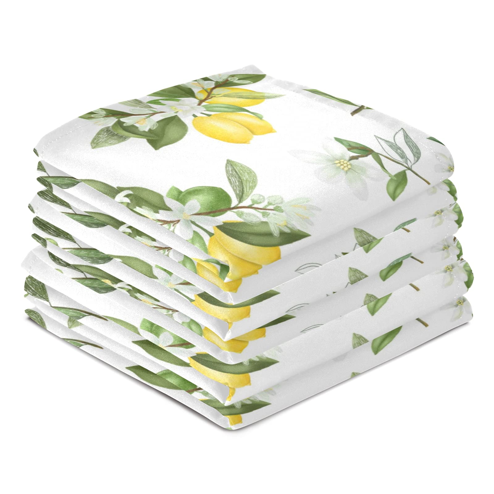 Premium Absorbent Kitchen Towels 4-Pack - Super Soft & Fast Drying Dish Cloths (28