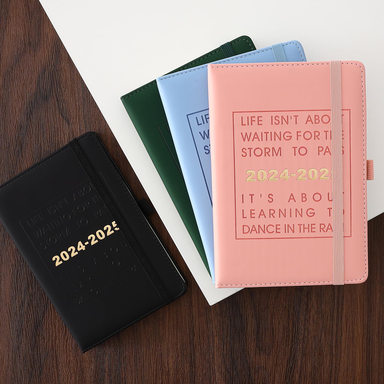 2024-2025 Daily Planner with Gratitude Journal | Academic Diary Day Per Page (July 2024-June 2025) | Productivity Organizer for Students & Professionals | 5.7