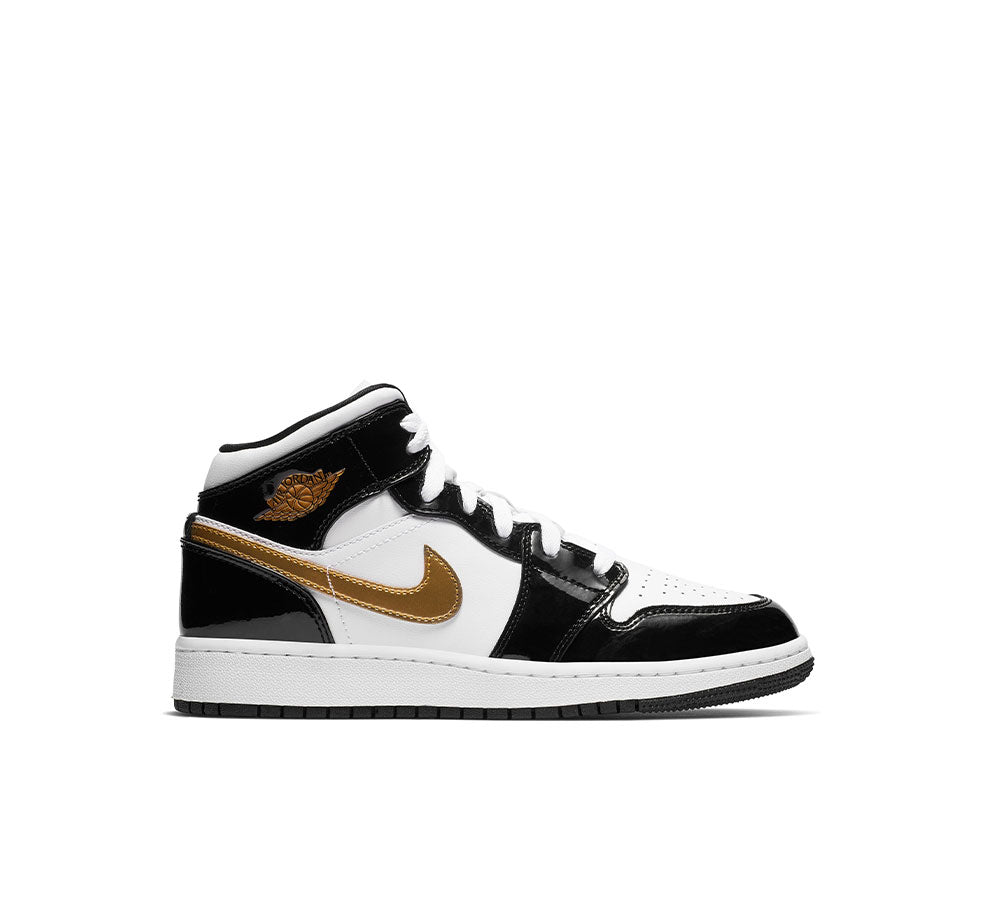 Original Air Jordan 1 Mid SE (GS) Basketball Shoes for Kids - Stylish Sneakers for School, Sports & Casual Wear