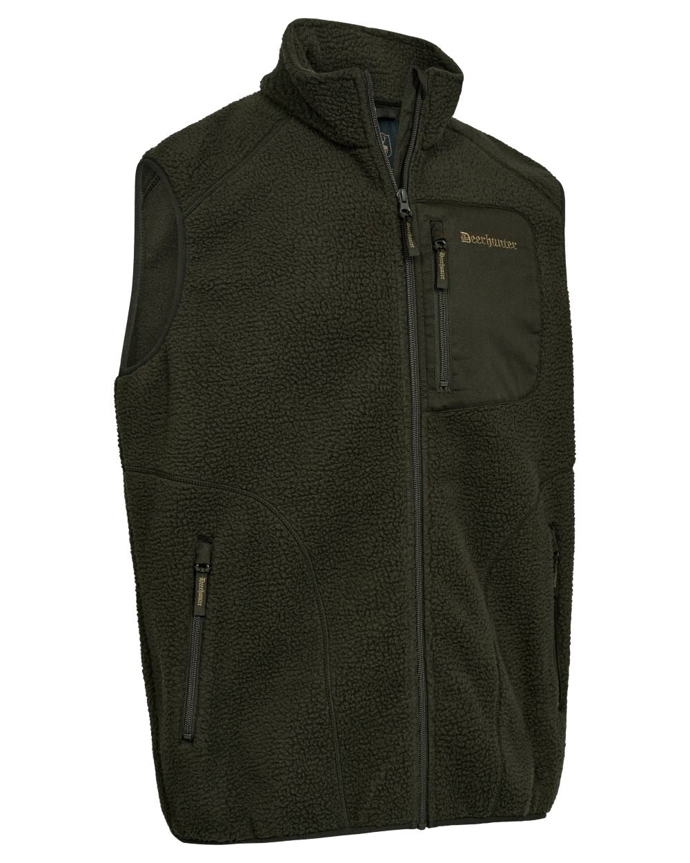 Deerhunter Men's Atlas Fleece Waistcoat - Lightweight Warm Vest for Outdoor Hunting & Hiking | Perfect for Camping, Fishing & Winter Activities