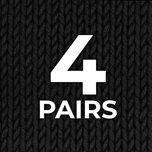 Black - 4 Pairs