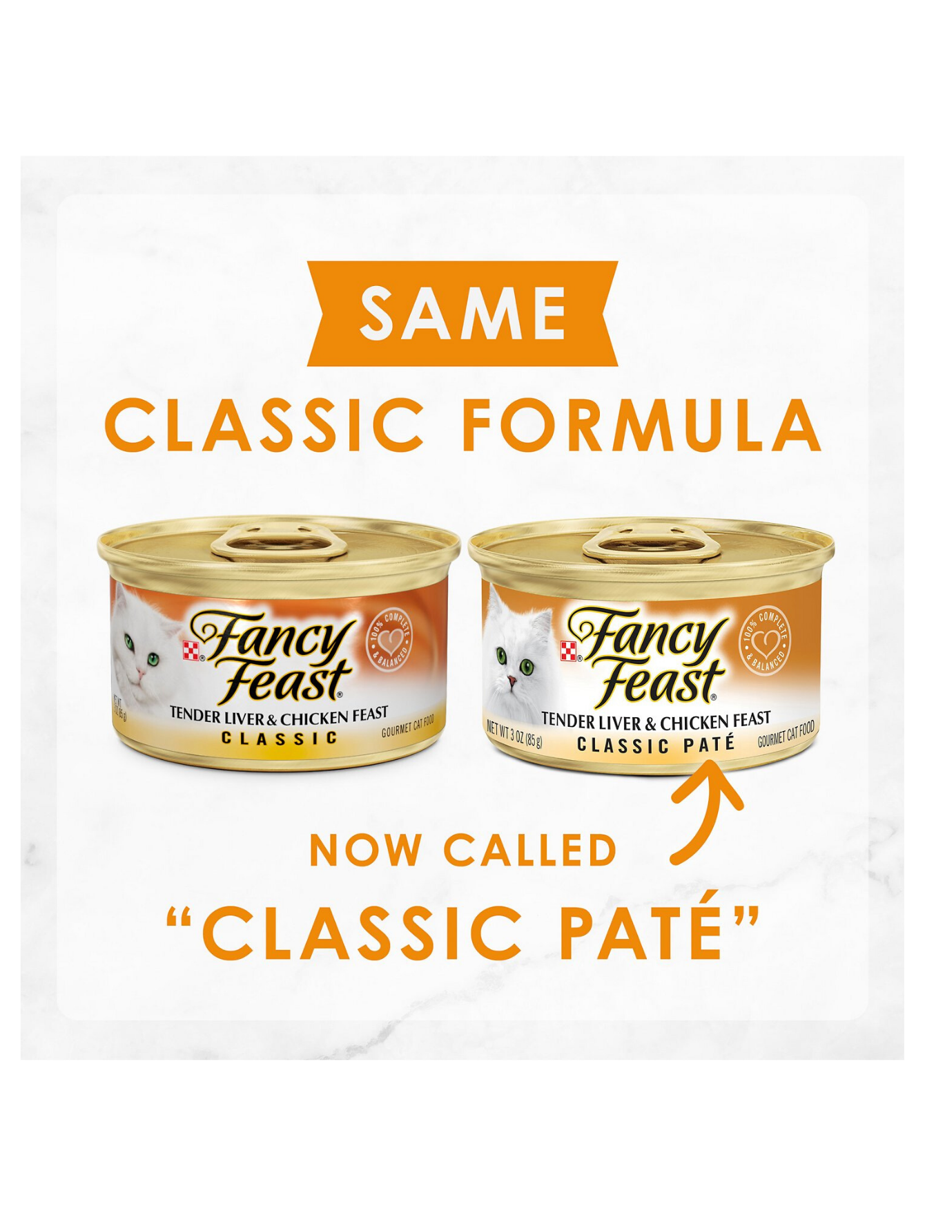 Fancy Feast Classic Tender Liver & Chicken Canned Cat Food 85g - Premium Wet Cat Food for Adult Cats - Perfect for Mealtime & Special Treats at Home