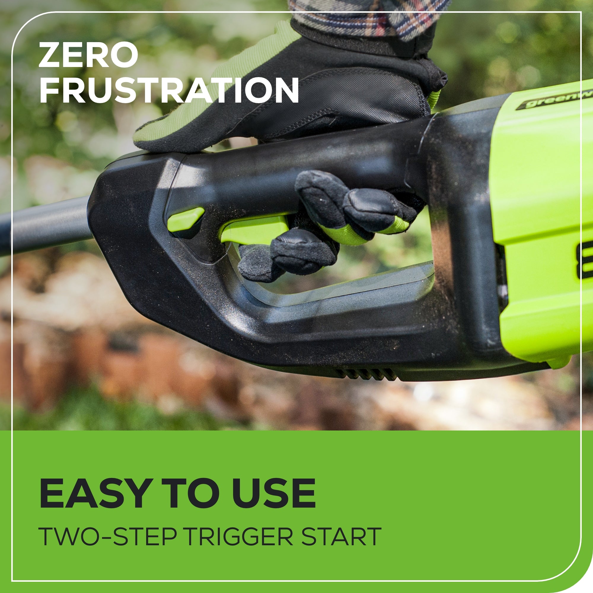80V 10-Inch Cordless Battery Pole Saw (Tool Only) - Lightweight Tree Trimming Tool for Landscaping, Gardening & DIY Projects