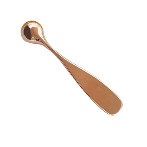 EXCLUZO 2-Pack Zinc Alloy Eye Cream Spoon & Massager Stick - Beauty Mask Applicator for Women & Girls - Perfect for Eye Care & Makeup Application