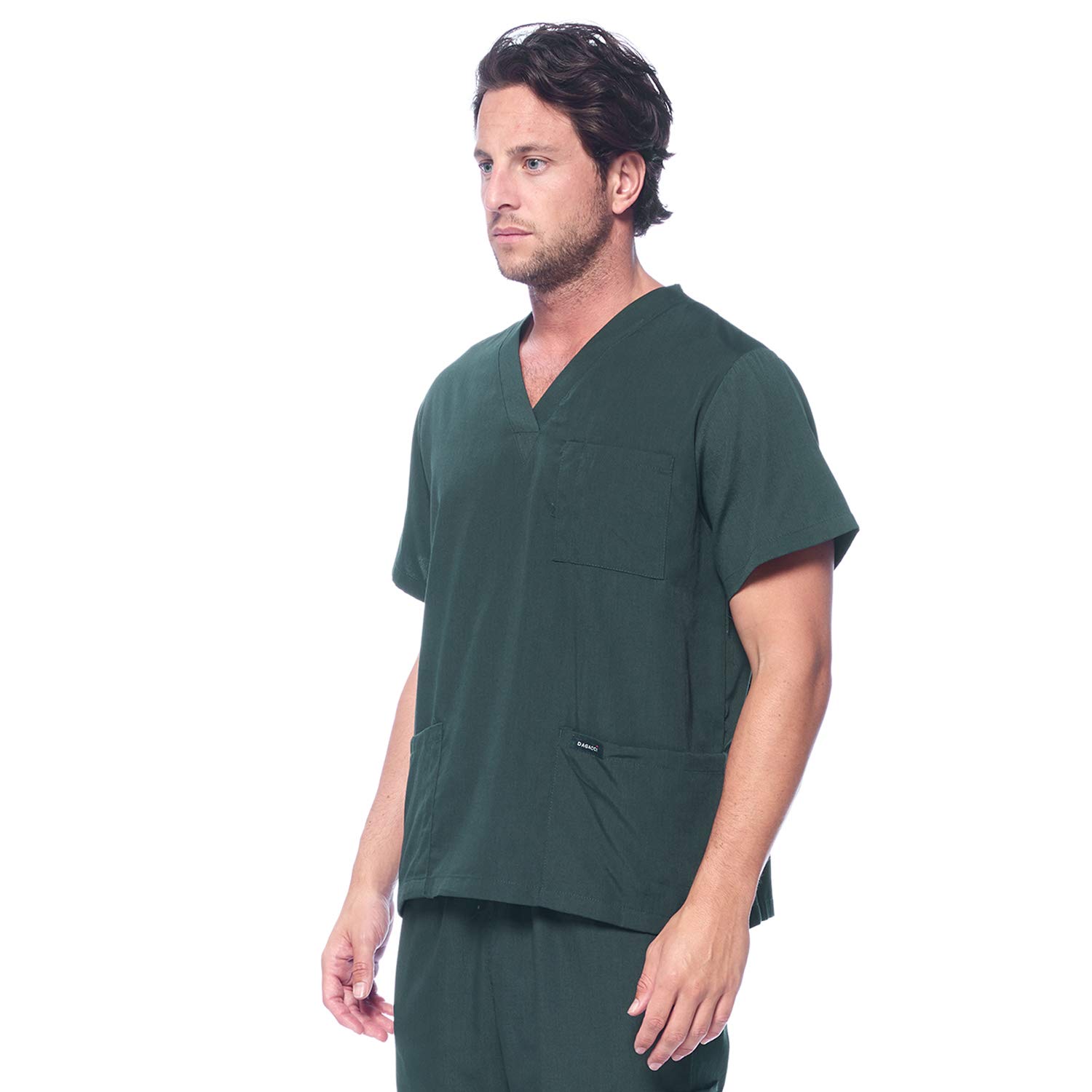 Dagacci Medical Scrubs for Women & Men - Comfortable Nursing Uniform Tops & Shirts for Healthcare Professionals - Perfect for Hospitals, Clinics & Medical Work