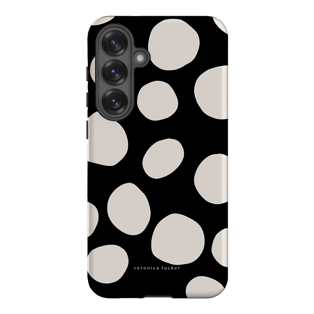 Premium Pebbles Noir Phone Case - Slim Protective Cover for iPhone & Samsung - Perfect for Everyday Use, Travel & Outdoor Activities