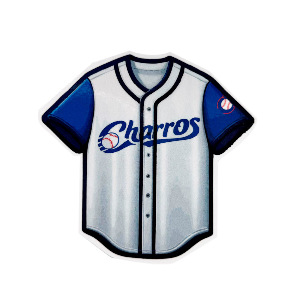Premium Sticker Jersey Charros 25 - High-Quality Decals for Laptops, Water Bottles & DIY Crafts - Perfect for Sports Fans & Mexican Culture Enthusiasts