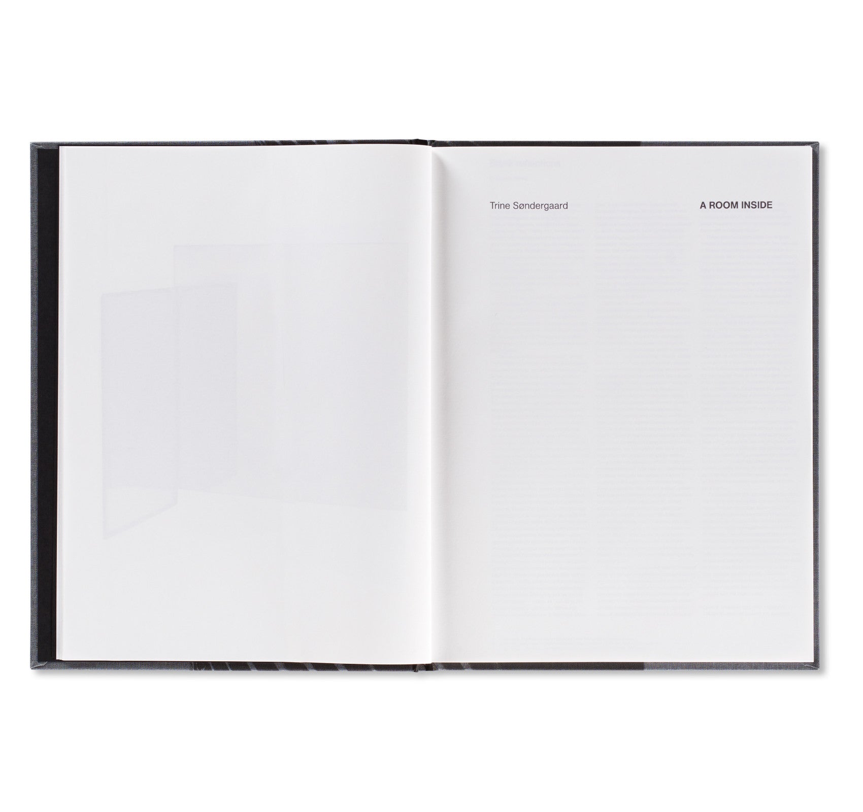 Trine Søndergaard Signed Art Book - A ROOM INSIDE Photography Collection | Perfect for Contemporary Art Lovers & Home Decor Inspiration