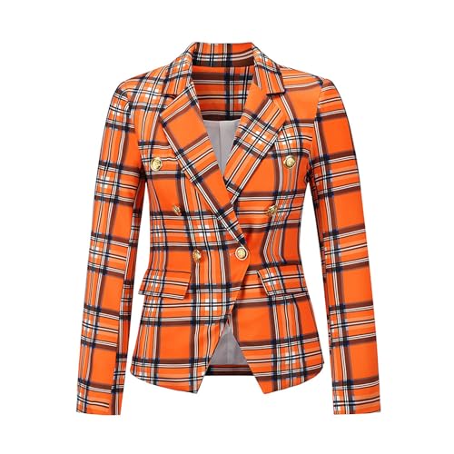 06-orange?blazers for Women Fashion Dressy