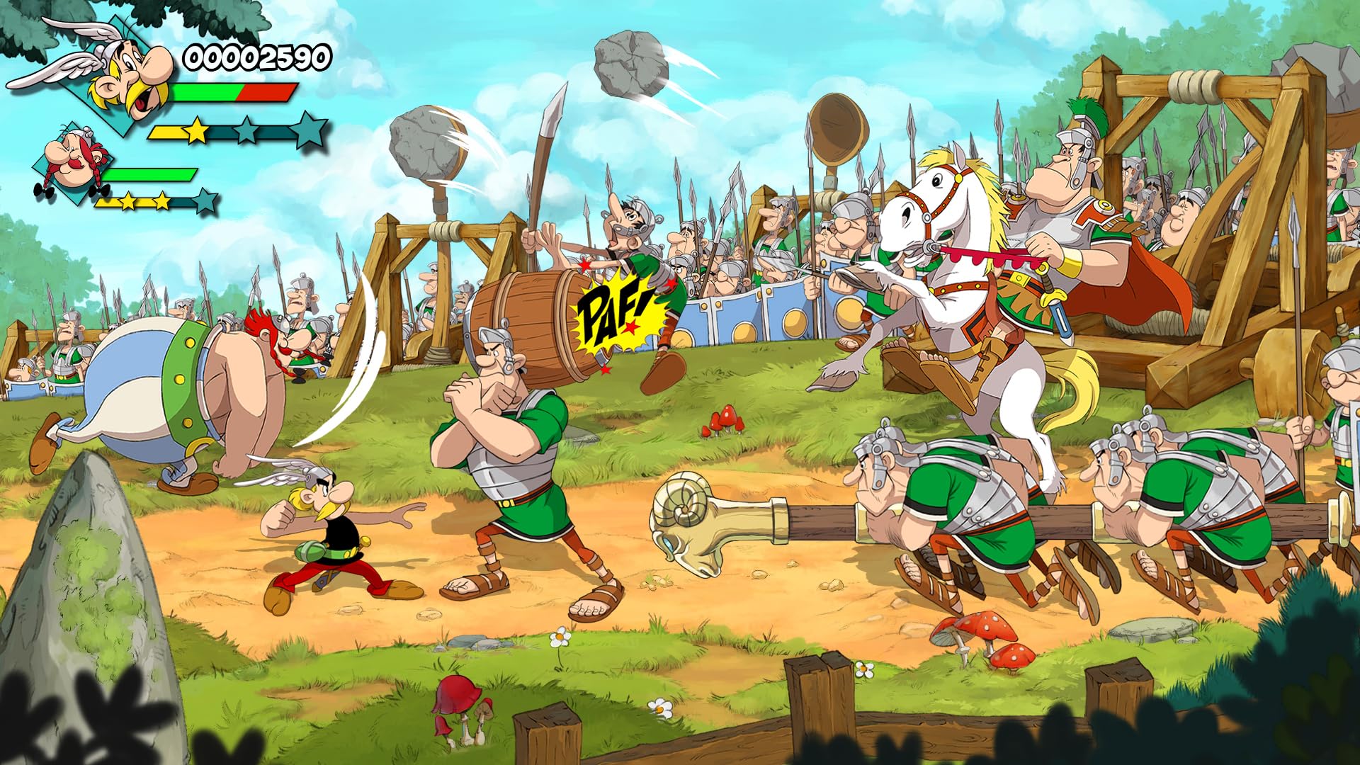 Asterix and Obelix: Slap Them All 2 for PS5 - Action-Adventure Beat 'Em Up Game | Play as Iconic Gaulish Warriors | Perfect for Fans of Classic Comic Series & Multiplayer Gaming