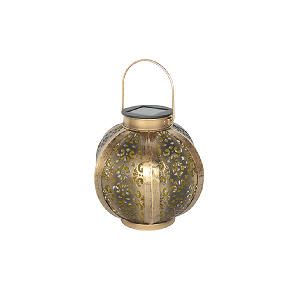 LED Solar Lantern Lights Outdoor Waterproof - Solar Powered Pathway & Hanging Garden Lights for Patio, Courtyard, Yard - Perfect for Landscape Lighting, Backyard Decor & Evening Ambiance