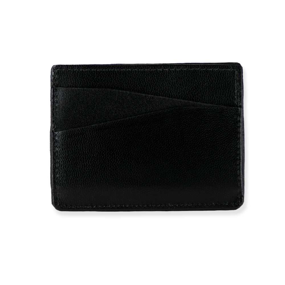 Premium Monroe Genuine Goatskin Leather Card Holder - Slim RFID Blocking Wallet for Men & Women - Perfect for Travel, Business & Everyday Use