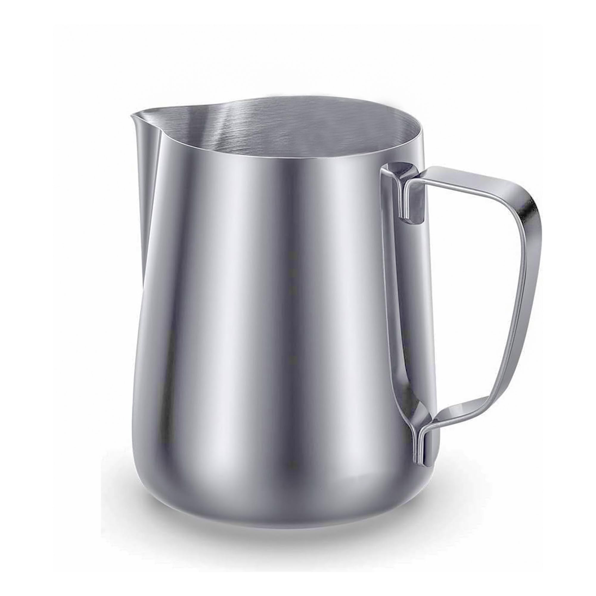 Rattleware 12 oz Stainless Steel Macchiato Milk Frothing Pitcher for Latte Art - Professional Barista Tool for Home & Coffee Shop Use | Perfect for Cappuccinos, Lattes & Hot Chocolate