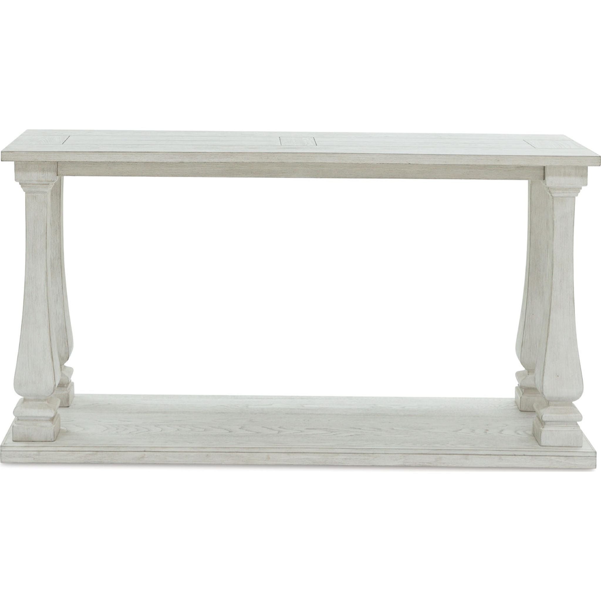 Arlendyne Sofa Table - Antique White Console Table for Living Room, Entryway, or Hallway - Perfect for Decor, Storage, and Display