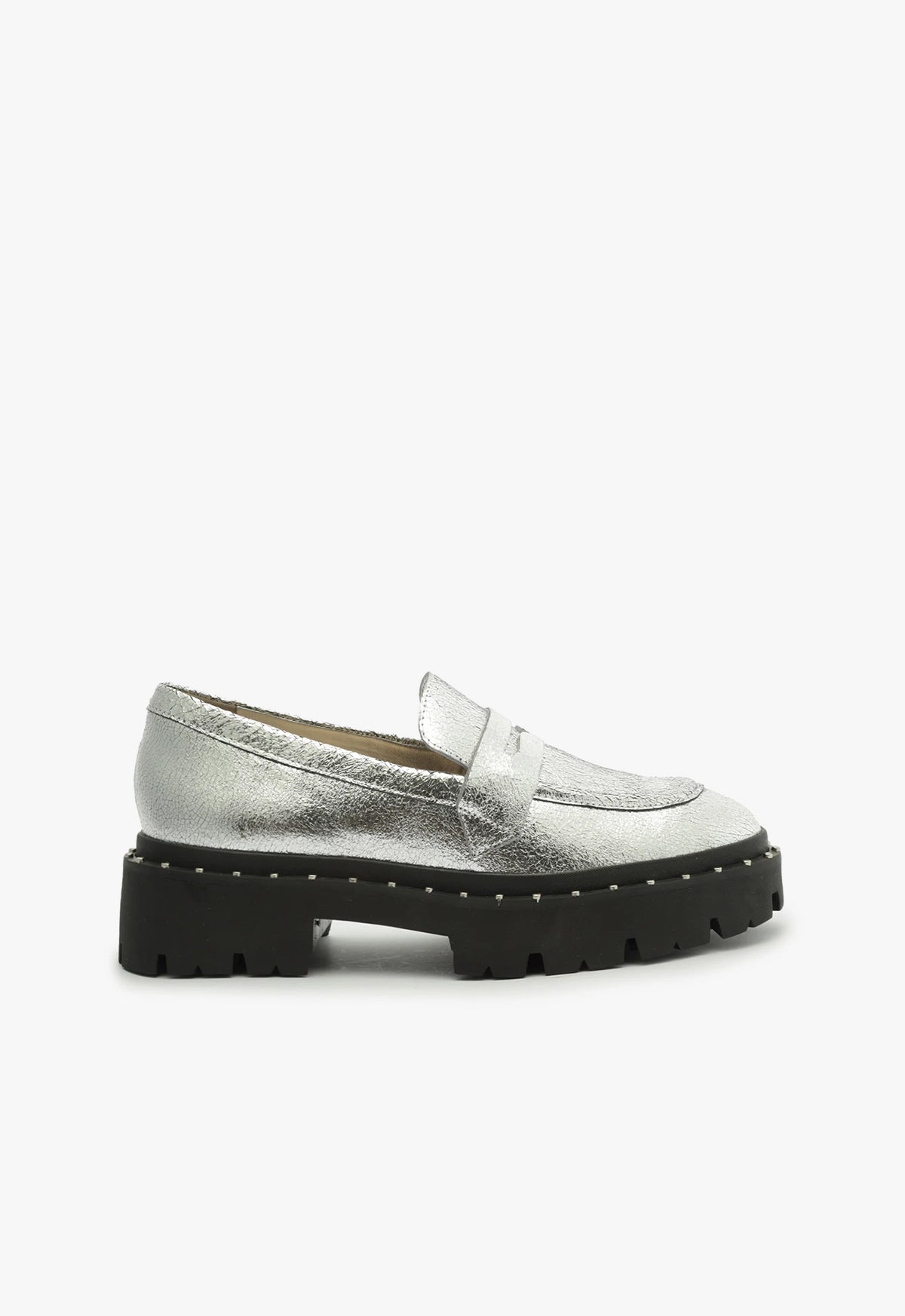 Christie Studs Crackled Leather Boots for Women - Stylish Ankle Boots with Metal Studs & Crackled Leather Finish | Perfect for Casual Outfits, Parties & Night Out