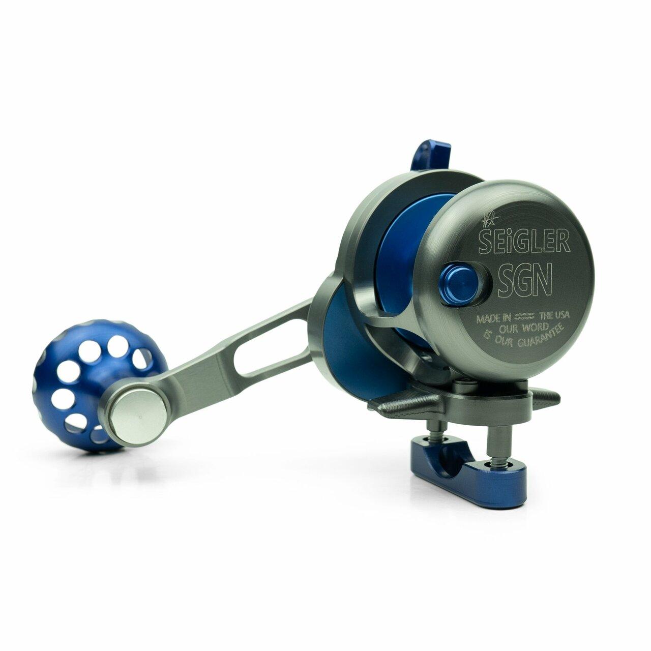 Seigler SGN Small Game Narrow Lever Drag Reels - Saltwater & Freshwater Fishing Reel for Light Tackle, Kayak Fishing, and Inshore Angling