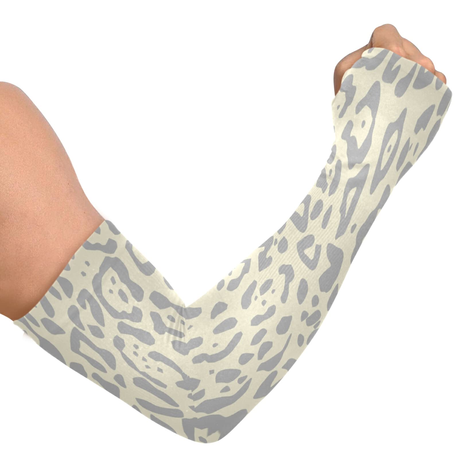 UV Protection Cooling Arm Sleeves for Men & Women - Breathable Ice Silk Sun Sleeves with Thumb Hole - Perfect for Fishing, Cycling, Golf, Running & Outdoor Sports