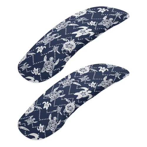 Blue and White - Sea Turtle